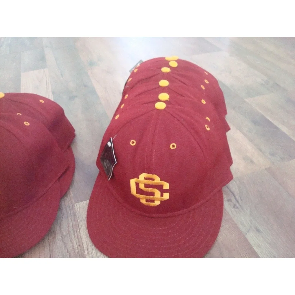 USC TROJANS WHOLESALE LOT 10HATS 1980S 1990S 80S 90S VINTAGE‎ FITTED USA MADE